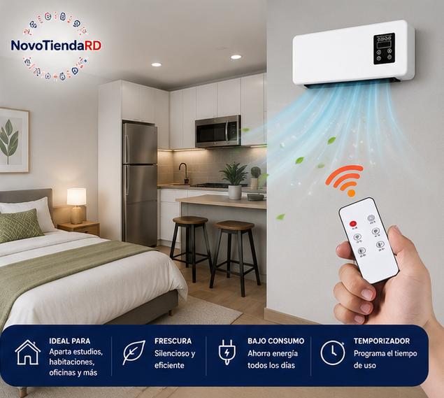 ❄️MINI VENTILADOR DE AIRE❄️  ¡Disfruta un ambiente más fresco y cómodo sin ocupar espacio! 🌬️ RD$ 3,800