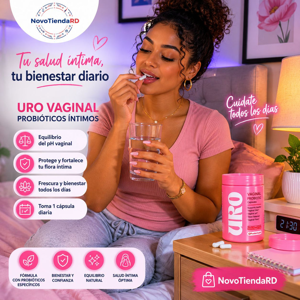 Siéntete fresca todos los días 🔥 Uro – Probiótico para flora vaginal