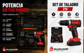 🔥 SET DE TALADRO 21V + 2 BATERÍAS | 26 PIEZAS 🔥