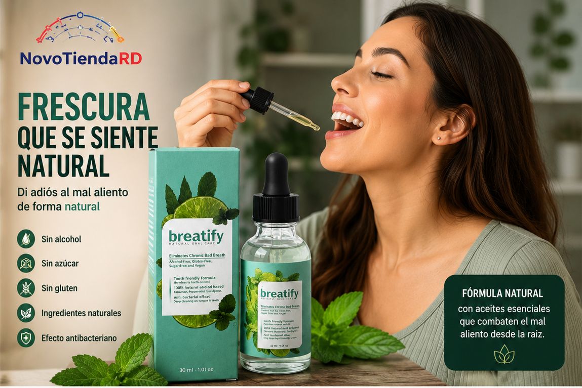 Boca fresca y segura ✨ Suplemento que elimina el mal aliento desde adentro
