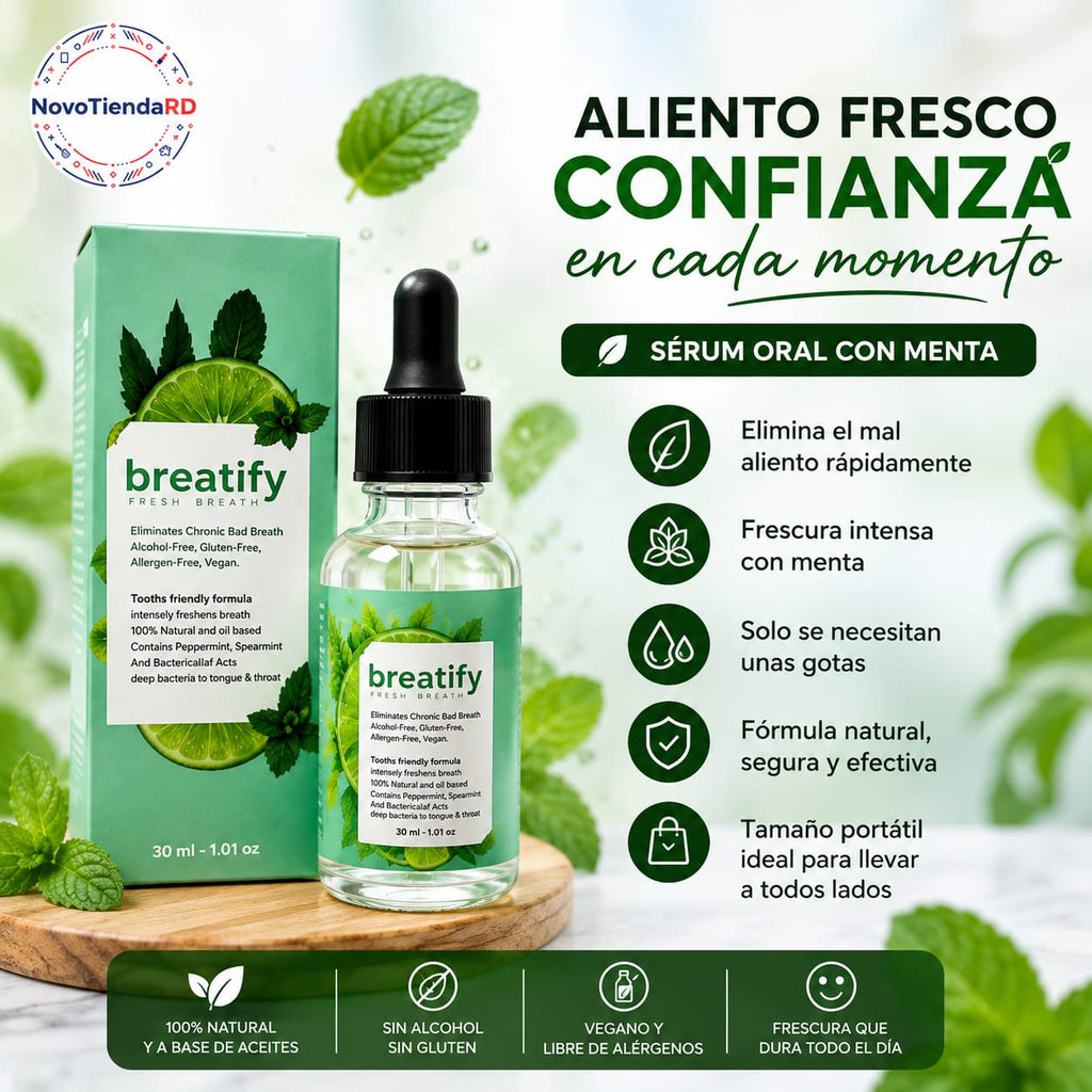 Boca fresca y segura ✨ Suplemento que elimina el mal aliento desde adentro