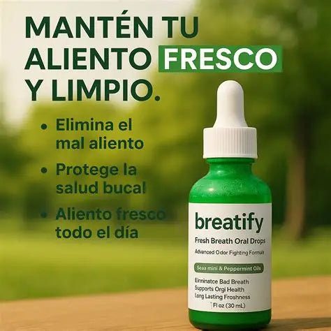 Boca fresca y segura ✨ Suplemento que elimina el mal aliento desde adentro