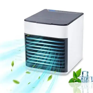 ❄️MINI AIRE PORTATIL ❄️ 3 EN 1. ¡REFRESCA TU ESPACIO EN SEGUNDOS Y OLVIDATE DEL CALOR SOFOCANTE! 🌬️ por solo RD$ 2,150