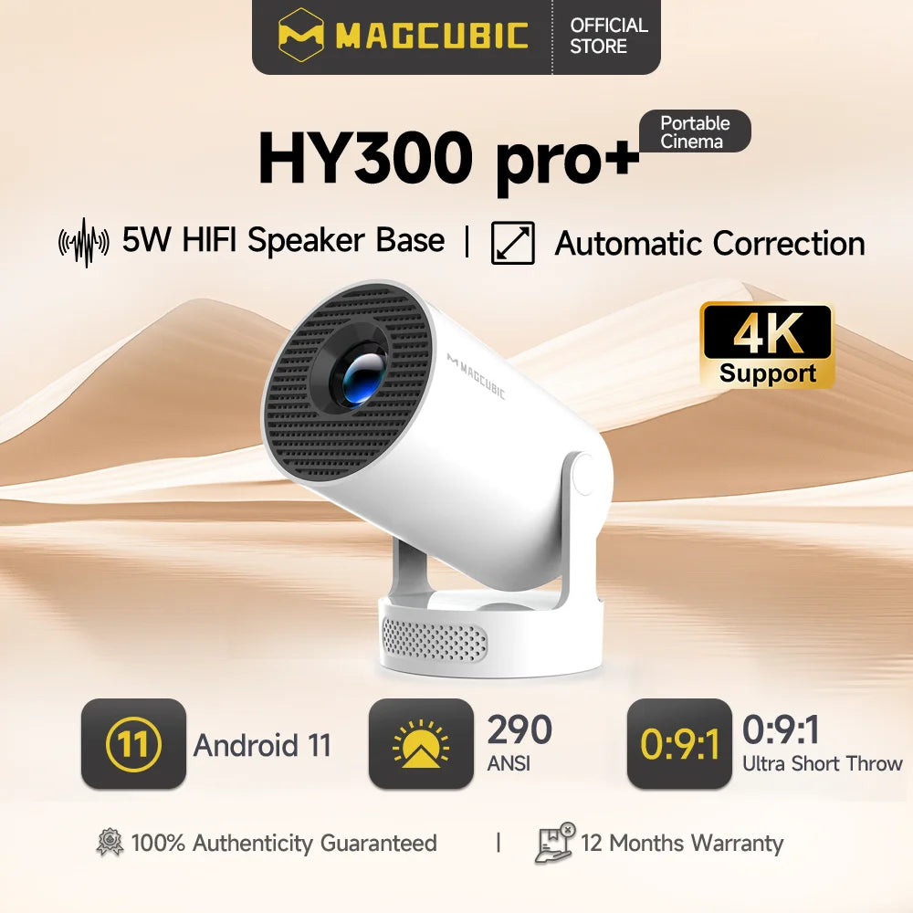¡Llévate YA el PROYECTOR HY300 – El mini proyector Android más vendido y valorado!